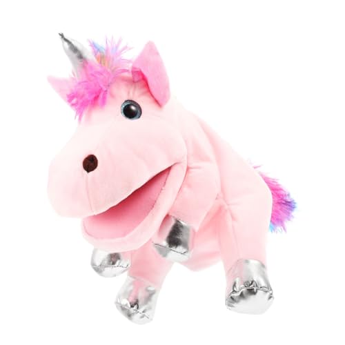 HOOTNEE Einhorn Handpuppe, Lebensechte Handpuppe, Lebensechtes Handspielzeug, Stofftierpuppe, Handpuppe, Spielzeugtier, Dekorative Einhornpuppe, Lebensechtes Einhornspielzeug, HOOTNEE Einhorn Handpuppe, Lebensechte Handpuppe, Lebensechtes Handspielzeug, Stofftierpuppe, Handpuppe, Spielzeugtier, Dekorative Einhornpuppe, Lebensechtes Einhornspielzeug, von HOOTNEE