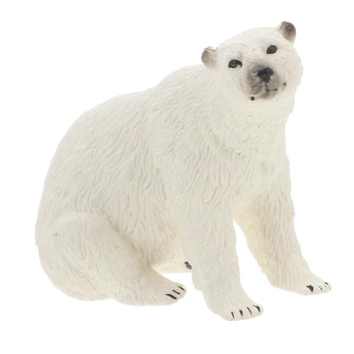 HOOTNEE Eisbär Modellspielzeug Miniatur Bärenfiguren Realistische Bärendekorationen Simulationstiere Tiermodell Simulation Wildtiere Tiermodelle Simulation Tierornamente Spielzeugbär HOOTNEE Eisbär Modellspielzeug Miniatur Bärenfiguren Realistische Bärendekorationen Simulationstiere Tiermodell Simulation Wildtiere Tiermodelle Simulation Tierornamente Spielzeugbär von HOOTNEE