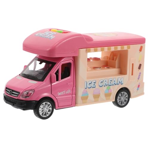 HOOTNEE Eisspeisespielzeug Für EIS Food-Truck- Interessantes Spielzeugauto Foodtruck Für So Tun, Als Würde Man Foodtruck Tragbares Spielzeugauto Rosa Legierung HOOTNEE Eisspeisespielzeug Für EIS Food-Truck- Interessantes Spielzeugauto Foodtruck Für So Tun, Als Würde Man Foodtruck Tragbares Spielzeugauto Rosa Legierung von HOOTNEE