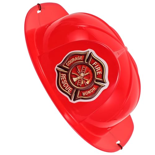 HOOTNEE Feuerwehrhelm für Robuste Feuerwehrmann Kappe aus Kunststoff für Rollenspiele Karneval und Themenpartys Sicheres Kostümzubehör für Jungen und Mädchen HOOTNEE Feuerwehrhelm für Robuste Feuerwehrmann Kappe aus Kunststoff für Rollenspiele Karneval und Themenpartys Sicheres Kostümzubehör für Jungen und Mädchen von HOOTNEE