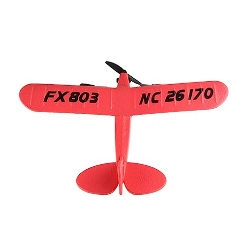 HOOTNEE Flugzeugmodell mit festen Flügeln Spielzeug für Kinder kinderspielzeug Modelle RC-Flugzeug Zweiwege-Flugzeugmodell Modellflugzeug reparierter Flügel ferngesteuertes Flugzeug rot von HOOTNEE