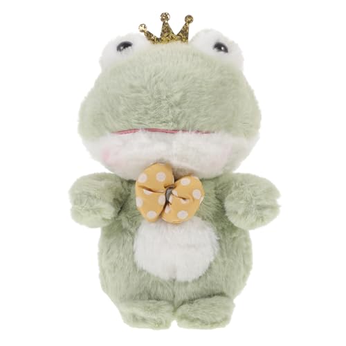 HOOTNEE Frosch Plüschtier Kuscheltier Frosch Plüschpuppe Plüschfroschpuppe Froschplüschspielzeug Froschverzierung weiches gefülltes Tier Kleinkindspielzeug PP Baumwolle Grün HOOTNEE Frosch Plüschtier Kuscheltier Frosch Plüschpuppe Plüschfroschpuppe Froschplüschspielzeug Froschverzierung weiches gefülltes Tier Kleinkindspielzeug PP Baumwolle Grün von HOOTNEE