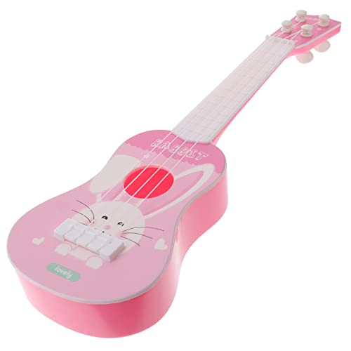 HOOTNEE Pädagogische Musikspielzeuggitarre Kinderspielzeuggitarren 4 Saiten Simulierte Gitarre Für Die Entwicklung Von Kindern von HOOTNEE