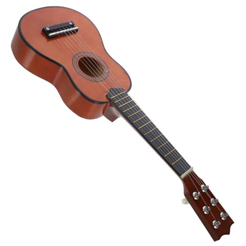 Gitarrenspielzeug Für Kinder Akustikgitarre Für Kinder-Ukulele-Spielzeug Kleines Ukulele-Spielzeug Pädagogische Gitarre Für Kinder Mini-Gitarre Hölzern Kleinkind Instrument Puzzle von HOOTNEE