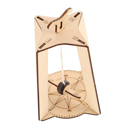 HOOTNEE Holz Floating Kompass Stem Kit Für Junge Mädchen Bildungswissenschaftliches Experiment Modell Puzzle Lernspielzeug Für Zuhause Und Schule Fördert Kreativität Und Manuelle von HOOTNEE