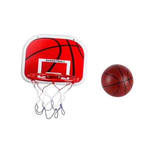 HOOTNEE Basketballkorb-Set Für Jungen Und Mädchen Basketballzug-spielzeugset Für Jungen Und Mädchen Dekoration Für Jungenzimmer Mini-basketballkorb Für Spielübungen Im Innenbereich von HOOTNEE