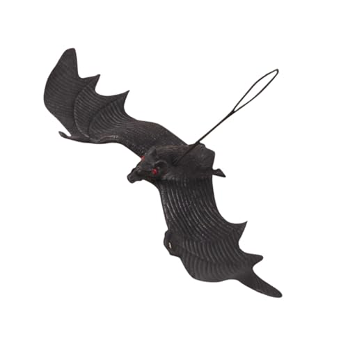 HOOTNEE Halloween-Fledermausdekorationen Halloween kostüm Halloween Costume Halloween Kostuem d d Black Spielzeuge Halloween-Party-Fledermaus Halloween-Fledermaus-Spielzeug Tier Anhänger von HOOTNEE