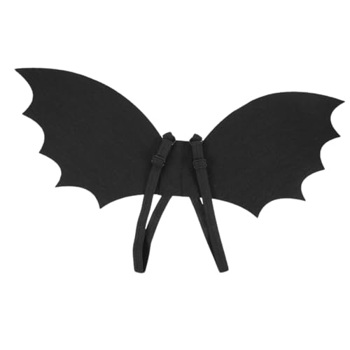 HOOTNEE Halloween Fledermausflügel für Lifelike Cosplay Kostüm Accessoire für Jungen und Leicht und Einfach zu Halloween und Karnevalspartys HOOTNEE Halloween Fledermausflügel für Lifelike Cosplay Kostüm Accessoire für Jungen und Leicht und Einfach zu Halloween und Karnevalspartys von HOOTNEE