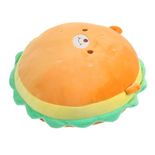 HOOTNEE Hamburger -kissenspielzeug Couch Kissen Neuheit Kissen Sofa-wurfkissen Gefülltes Hamburgerspielzeug Cartoon -Kissen Cartoonkissen Dekokissen Daunen Baumwolle Orange HOOTNEE Hamburger -kissenspielzeug Couch Kissen Neuheit Kissen Sofa-wurfkissen Gefülltes Hamburgerspielzeug Cartoon -Kissen Cartoonkissen Dekokissen Daunen Baumwolle Orange von HOOTNEE