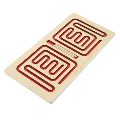 HOOTNEE Hand Auge Koordination Interhemisphärisches Labyrinth Motorikspielzeug Fördert Denkfähigkeit Ab Jahren Lernspielzeug Für Frühförderung von HOOTNEE