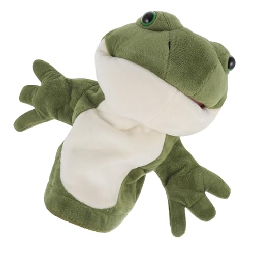 HOOTNEE Handpuppe Frosch Plüschspielzeug Interaktive Kuschelpuppen für Eltern Junge Mädchen Spiele Geschichten Erzählen Umweltfreundlich und Sanft HOOTNEE Handpuppe Frosch Plüschspielzeug Interaktive Kuschelpuppen für Eltern Junge Mädchen Spiele Geschichten Erzählen Umweltfreundlich und Sanft von HOOTNEE