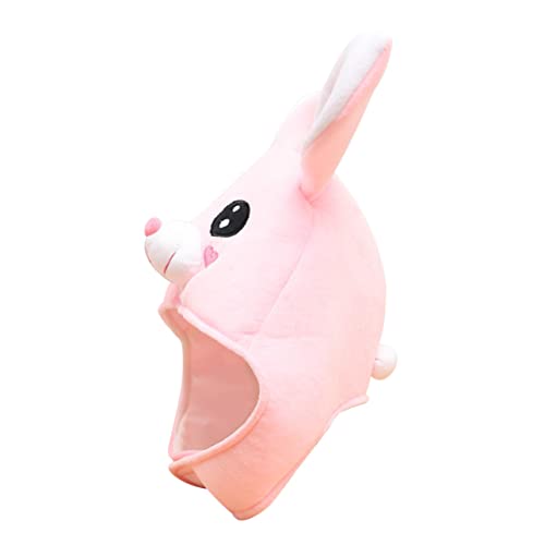 HOOTNEE Hasenhut Cartoon Tierhut Festliche Kopfbedeckung Süße Hüte Cosplay Hasenkostüm Hasenkopfbedeckung Hasenohren Kopfbedeckung Partykostümzubehör Partyhut Requisite Hasenohren HOOTNEE Hasenhut Cartoon Tierhut Festliche Kopfbedeckung Süße Hüte Cosplay Hasenkostüm Hasenkopfbedeckung Hasenohren Kopfbedeckung Partykostümzubehör Partyhut Requisite Hasenohren von HOOTNEE