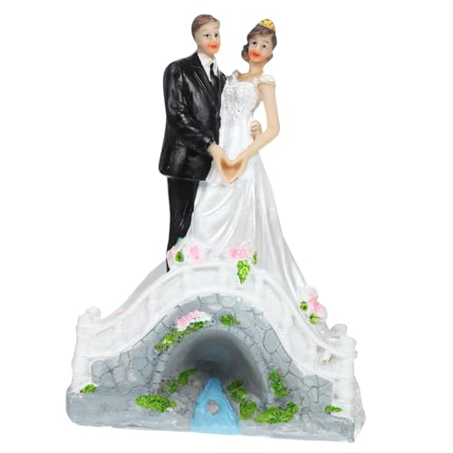 HOOTNEE Hochzeitstortendekoration, Tischpaar Puppe, Hochzeits Braut Und Bräutigam Accessoire, Zarte Braut Und Bräutigam Figur, Braut Und Bräutigam Kuchenaufsätze, Zarte Hochzeitsdeko, HOOTNEE Hochzeitstortendekoration, Tischpaar Puppe, Hochzeits Braut Und Bräutigam Accessoire, Zarte Braut Und Bräutigam Figur, Braut Und Bräutigam Kuchenaufsätze, Zarte Hochzeitsdeko, von HOOTNEE