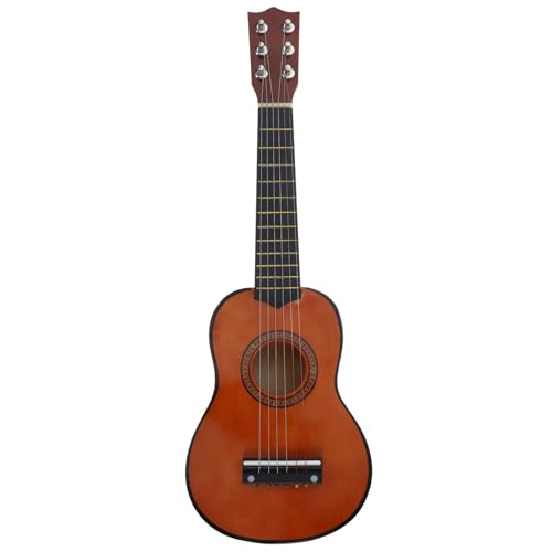 HOOTNEE Gitarre Für Die Früherziehung Holzgitarren-spielzeugset Lerninstrument Toller Für Kinder HOOTNEE Gitarre Für Die Früherziehung Holzgitarren-spielzeugset Lerninstrument Toller Für Kinder von HOOTNEE