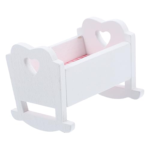 HOOTNEE Holzwiege Ornamente Spielzeug Krippe Puppenmöbel Krippe Mini Krippe Für Puppe Mini Krippe Für Ihre Puppen Mini Bett Spielzeug Winzige Betten Für Puppen Puppenbetten Spielzeug HOOTNEE Holzwiege Ornamente Spielzeug Krippe Puppenmöbel Krippe Mini Krippe Für Puppe Mini Krippe Für Ihre Puppen Mini Bett Spielzeug Winzige Betten Für Puppen Puppenbetten Spielzeug von HOOTNEE