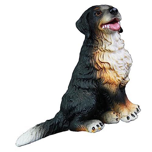 HOOTNEE Spielzeug Hund Welpenornament Aus Kunststoff Stehendes Hundemodell Für Dekoration Cartoon-hundefigur Für Miniaturgarten von HOOTNEE