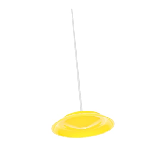 HOOTNEE Jonglier Set mit Spinnplatte und Kunststoffstab Leichtes Akrobatik Equipment für Zirkusshows und Bühnenauftritte Anfängerfreundlich Vielseitig Einsetzbar Gelb HOOTNEE Jonglier Set mit Spinnplatte und Kunststoffstab Leichtes Akrobatik Equipment für Zirkusshows und Bühnenauftritte Anfängerfreundlich Vielseitig Einsetzbar Gelb von HOOTNEE