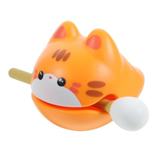 HOOTNEE Katzenförmiges Holzspielzeug Lustiges Percussion Instrument für Stressabbau Hand Koordination Fördernd Perfekter für Harmonische für Zuhause und Büro Dekoration HOOTNEE Katzenförmiges Holzspielzeug Lustiges Percussion Instrument für Stressabbau Hand Koordination Fördernd Perfekter für Harmonische für Zuhause und Büro Dekoration von HOOTNEE