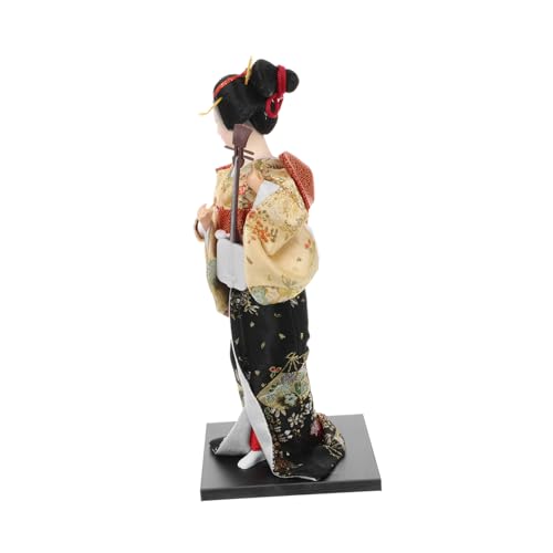 HOOTNEE Japanische Kimono Puppe Traditionelle Handwerkskunst Für Asiatische Dekoration Ethnisches Sammlerstück Für Wohnkultur Und Tischgestaltung HOOTNEE Japanische Kimono Puppe Traditionelle Handwerkskunst Für Asiatische Dekoration Ethnisches Sammlerstück Für Wohnkultur Und Tischgestaltung von HOOTNEE
