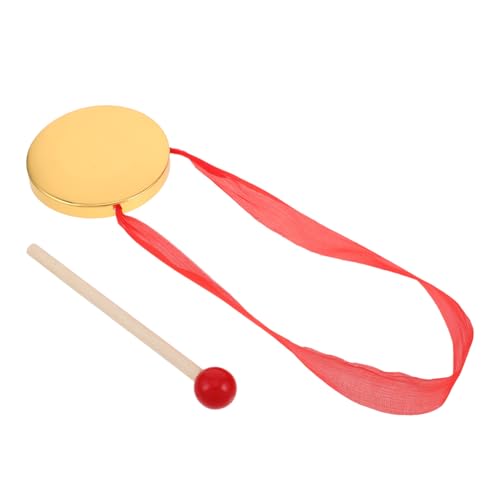 HOOTNEE Innovatives Design Kupfer Gong Kinder Schlaginstrument Schlägel Musikalische Dekoration Für Kinder Traditionelles Gong Instrument 9cm HOOTNEE Innovatives Design Kupfer Gong Kinder Schlaginstrument Schlägel Musikalische Dekoration Für Kinder Traditionelles Gong Instrument 9cm von HOOTNEE