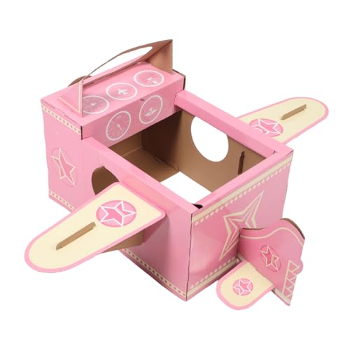 HOOTNEE Kinderflugzeugkarton Flugzeugkostüm aus Pappe DIY tragbares Flugzeug aus Pappe Kinderkostüm aus Pappe Kleinkind-Spielspielzeug Spielzeugflugzeug für Papier Rosa HOOTNEE Kinderflugzeugkarton Flugzeugkostüm aus Pappe DIY tragbares Flugzeug aus Pappe Kinderkostüm aus Pappe Kleinkind-Spielspielzeug Spielzeugflugzeug für Papier Rosa von HOOTNEE