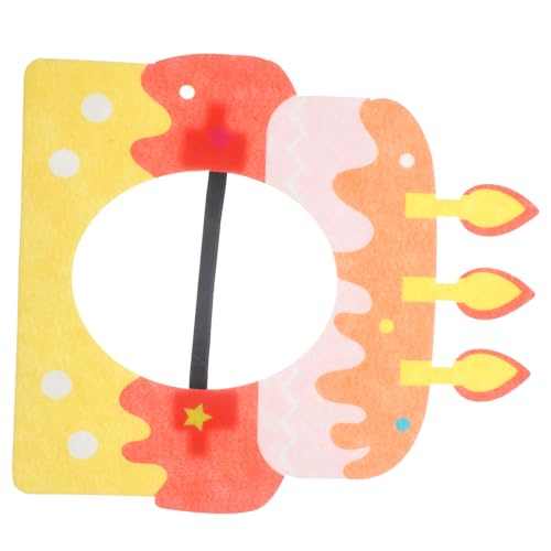 HOOTNEE Kindergeburtstag Hut Cartoon Geburtstagshemd Wiederverwendbar Farbige Party Dekoration Fotorequisiten Für Kindergeburtstagsfeiern Kuchen-design Spaß Und von HOOTNEE