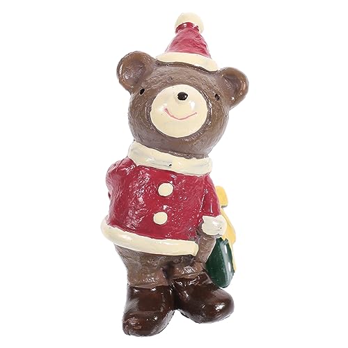 HOOTNEE Kleines Weihnachtsornament aus Resin Weihnachtsdeko mit Niedlichem Design für Festliche Anlässe Christbaumschmuck oder Tischdeko für Kinderzimmer und Weihnachtsfeiern HOOTNEE Kleines Weihnachtsornament aus Resin Weihnachtsdeko mit Niedlichem Design für Festliche Anlässe Christbaumschmuck oder Tischdeko für Kinderzimmer und Weihnachtsfeiern von HOOTNEE
