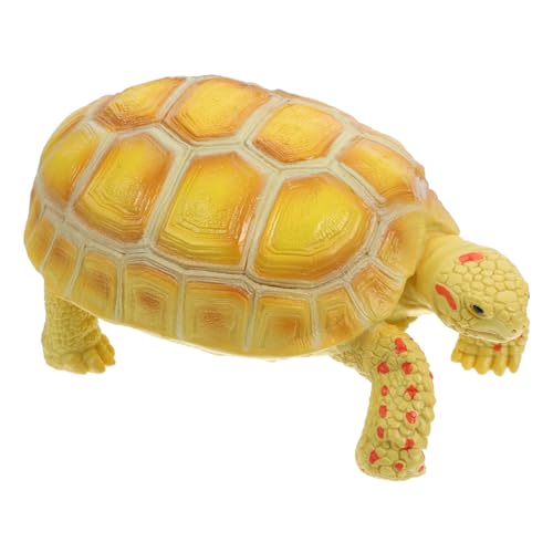HOOTNEE 1stück Tortoise Ornament Kognitive Tiermodell Plastiktier Schildkröte Für Junge Mädchen Lernspielzeug Tierkognition Und Fantasie Für Sammlungen Und Bildungszwecke von HOOTNEE