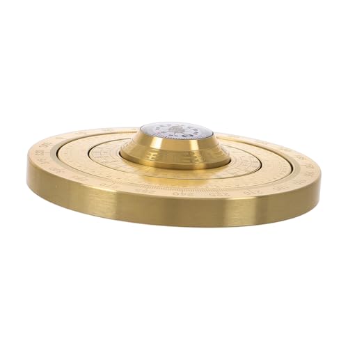 HOOTNEE Kompass Kompass Bagua-Ornament Chinesischer Kupferkompass Rollenspielzeug Alte Luo-pfanne Traditioneller Handkompass Feng-Shui-Bagua Rucksack-kompass Mini-kompass Golden Kupfer HOOTNEE Kompass Kompass Bagua-Ornament Chinesischer Kupferkompass Rollenspielzeug Alte Luo-pfanne Traditioneller Handkompass Feng-Shui-Bagua Rucksack-kompass Mini-kompass Golden Kupfer von HOOTNEE