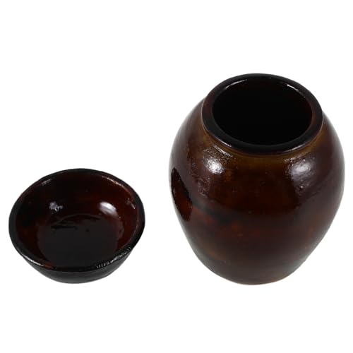 HOOTNEE Dollhouse Miniaturglas Mini Traditioneller Fermentierungstopf Für Dekoration Koreanisches Sammlerstück Für Küche Und Restaurant Miniatur-zubehör HOOTNEE Dollhouse Miniaturglas Mini Traditioneller Fermentierungstopf Für Dekoration Koreanisches Sammlerstück Für Küche Und Restaurant Miniatur-zubehör von HOOTNEE