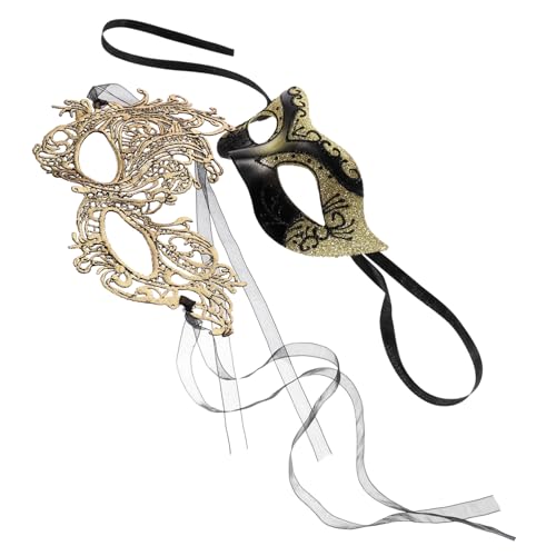 HOOTNEE Kostü Ball Maske Cosplay Halbe Gesicht Maske Mysteriö Maskerade Maske Zubehör Für Kostümparty Und Karneval HOOTNEE Kostü Ball Maske Cosplay Halbe Gesicht Maske Mysteriö Maskerade Maske Zubehör Für Kostümparty Und Karneval von HOOTNEE