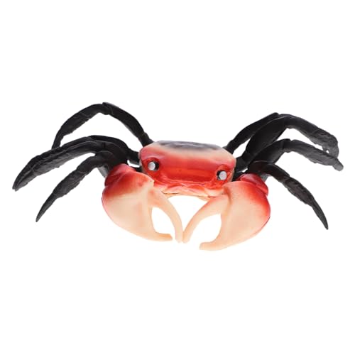 HOOTNEE Krabbenmodell Spielzeug, Kreatives Krabbenspielset, Simulation, Krabbensimulation, Tiermodell, Ornamente, Krabbe, Plastik, Gefälschtes Spielzeug, Krabbenspielzeug, von HOOTNEE