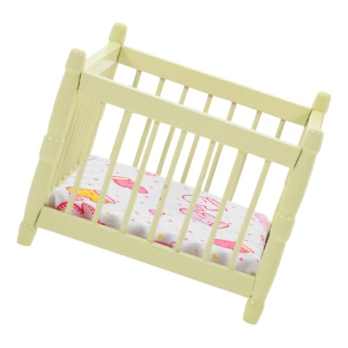 HOOTNEE Krippe Mini Möbel Puppenhaus Möbel Spielzeug Für Kinder Holzpuppe Krippe Holz Mini Möbel Spielzeug Miniatur Zubehör Holzwiegen Miniatur Puppenhaus Kinderzimmer Spielzeug Bett HOOTNEE Krippe Mini Möbel Puppenhaus Möbel Spielzeug Für Kinder Holzpuppe Krippe Holz Mini Möbel Spielzeug Miniatur Zubehör Holzwiegen Miniatur Puppenhaus Kinderzimmer Spielzeug Bett von HOOTNEE