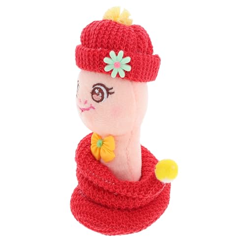 HOOTNEE Plüschschlange Kawaii Kuscheltier Niedliches Und Realistisches Schlangen-Spielzeug Für Zum Jahr Der Schlange Für Geburtstagsfeiern Aus Weichem Plüsch von HOOTNEE