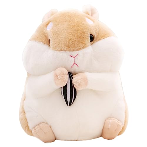 HOOTNEE Kuscheliger Hamster Plüschspielzeug für Süßes Kawaii Kuscheltier Geburtstagsgeschenk Jungen Deko für Unvergessliche HOOTNEE Kuscheliger Hamster Plüschspielzeug für Süßes Kawaii Kuscheltier Geburtstagsgeschenk Jungen Deko für Unvergessliche von HOOTNEE