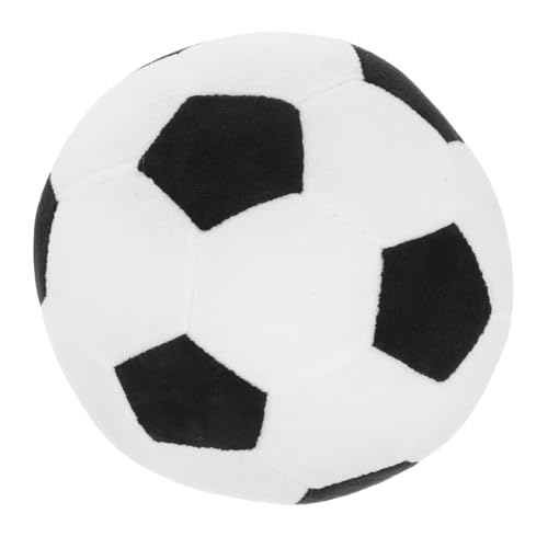 HOOTNEE Kuscheliges Fußball Plüschtier Schwarzes und Weißes Fußball Design für Kinderzimmer Dekoration für Jungen und Perfektes für Fußballfans und Spielgefährte HOOTNEE Kuscheliges Fußball Plüschtier Schwarzes und Weißes Fußball Design für Kinderzimmer Dekoration für Jungen und Perfektes für Fußballfans und Spielgefährte von HOOTNEE