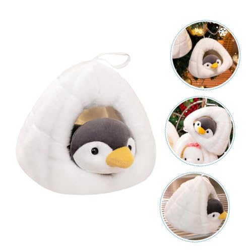 HOOTNEE Kuscheliges Pinguin Plüschtier Niedliches Stofftier Schmusetier Geschenkidee Dekoration für Schlafzimmer Wohnzimmer Wohnzimmer Sofa Auto HOOTNEE Kuscheliges Pinguin Plüschtier Niedliches Stofftier Schmusetier Geschenkidee Dekoration für Schlafzimmer Wohnzimmer Wohnzimmer Sofa Auto von HOOTNEE