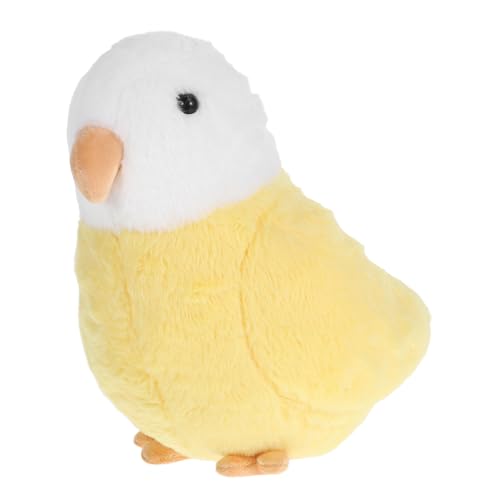 HOOTNEE Kuscheltier Papagei Plüschpuppe Realistisches Vogelspielzeug für Erwachsene Dekoratives Kissen für Schlafzimmer Wohnzimmer Büro Weiches und Kuscheliges Plüschtier HOOTNEE Kuscheltier Papagei Plüschpuppe Realistisches Vogelspielzeug für Erwachsene Dekoratives Kissen für Schlafzimmer Wohnzimmer Büro Weiches und Kuscheliges Plüschtier von HOOTNEE
