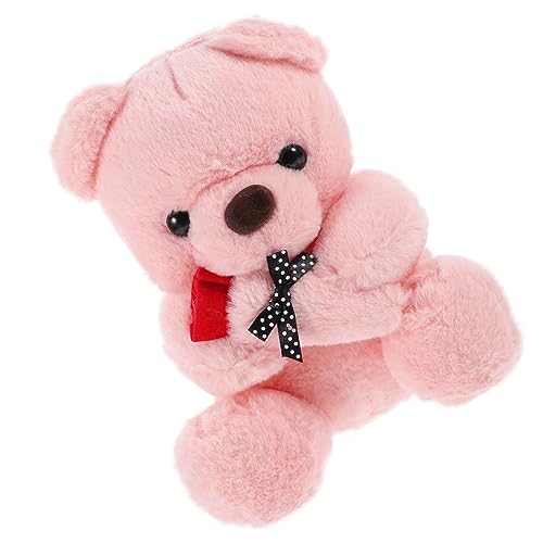 HOOTNEE Kuscheltier Plüschbär mit Rosendesign Niedliche Stofftierpuppe Bequemer Valentinstag und HOOTNEE Kuscheltier Plüschbär mit Rosendesign Niedliche Stofftierpuppe Bequemer Valentinstag und von HOOTNEE
