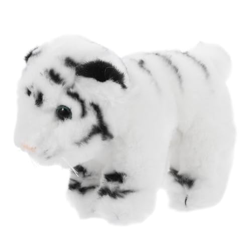 HOOTNEE Kuscheltier Tiger Niedliches Plüschspielzeug für Großer Tiger Realistischem Design Weiches und Umweltfreundliches Material für Kleine Tigerfans HOOTNEE Kuscheltier Tiger Niedliches Plüschspielzeug für Großer Tiger Realistischem Design Weiches und Umweltfreundliches Material für Kleine Tigerfans von HOOTNEE