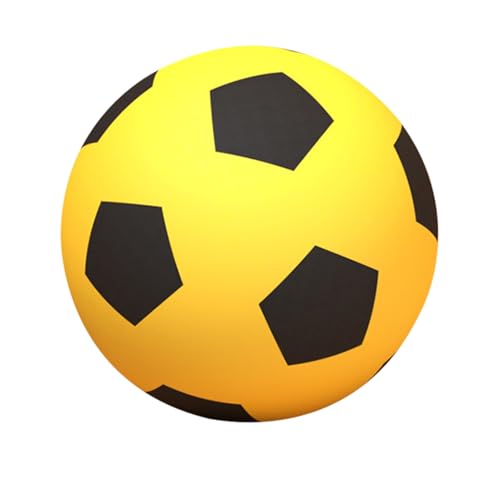HOOTNEE Leiser Fußball, Innenfußball, Mini Fußball, Weicher Fußball Für Drinnen, Hallenfußball, Fußballspielzeug, Kinderfußball, Kleinkinderfußball, Hallenfußbälle von HOOTNEE