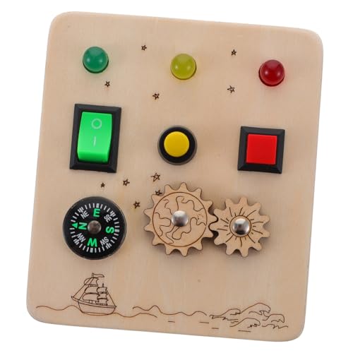 HOOTNEE Leiterplattenspielzeug, Sensorisches Brett Für Kleinkinder, Musikalisches Montessori Beschäftigungsbrett, Sensorisches Aktivitätsbrett, Beschäftigtes Brett Für Kinder, HOOTNEE Leiterplattenspielzeug, Sensorisches Brett Für Kleinkinder, Musikalisches Montessori Beschäftigungsbrett, Sensorisches Aktivitätsbrett, Beschäftigtes Brett Für Kinder, von HOOTNEE