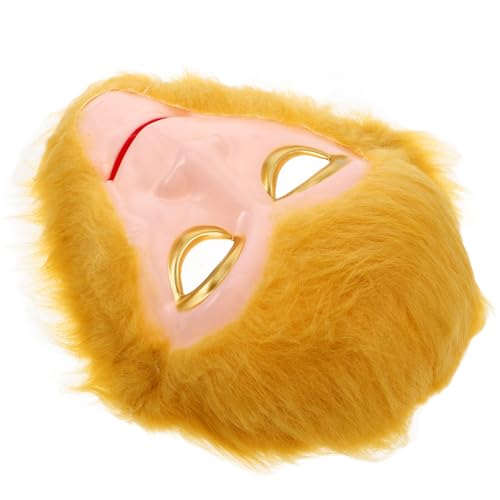 HOOTNEE Halbe Affenmaske Tier Zum Bemalen Cosplay Halloween Kostüm Requisiten HOOTNEE Halbe Affenmaske Tier Zum Bemalen Cosplay Halloween Kostüm Requisiten von HOOTNEE