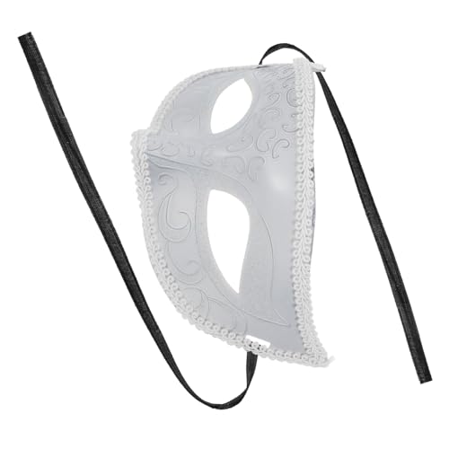 HOOTNEE Maskenmaske Blau Kostüm Halloween-Augenmaske aus Spitze mysteriös Damen Party Halloween-Spitzenmaske Maskerade Masken Halbspitzenmasken Masken verkleiden Abs Weiß HOOTNEE Maskenmaske Blau Kostüm Halloween-Augenmaske aus Spitze mysteriös Damen Party Halloween-Spitzenmaske Maskerade Masken Halbspitzenmasken Masken verkleiden Abs Weiß von HOOTNEE