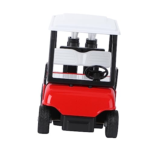 HOOTNEE Maßstab Druckguss Spielzeugauto mit Zugfunktion Langlebiges Legierungsmodell für Sammlung Dekoration und Rotes Miniatur Golfcart HOOTNEE Maßstab Druckguss Spielzeugauto mit Zugfunktion Langlebiges Legierungsmodell für Sammlung Dekoration und Rotes Miniatur Golfcart von HOOTNEE