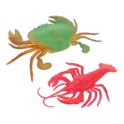 HOOTNEE Meerestiermodell Krabbenspielzeug Fischspielzeug Für Kinder Krabbenbadespielzeug Kleintierspielzeug Künstliche Tiere Kleine Meerestierfiguren Meerestierfiguren Künstliche HOOTNEE Meerestiermodell Krabbenspielzeug Fischspielzeug Für Kinder Krabbenbadespielzeug Kleintierspielzeug Künstliche Tiere Kleine Meerestierfiguren Meerestierfiguren Künstliche von HOOTNEE