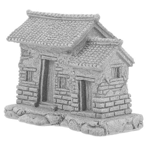 HOOTNEE Mikro Landschaftsdekor, Kleines, Kleines Hausmodell, Mini Landschaftsornament, Miniatur Hausdekoration, Blumentopfdekor, Mini, Vintage Hausschmuck, Kleine Hausdekorationen HOOTNEE Mikro Landschaftsdekor, Kleines, Kleines Hausmodell, Mini Landschaftsornament, Miniatur Hausdekoration, Blumentopfdekor, Mini, Vintage Hausschmuck, Kleine Hausdekorationen von HOOTNEE