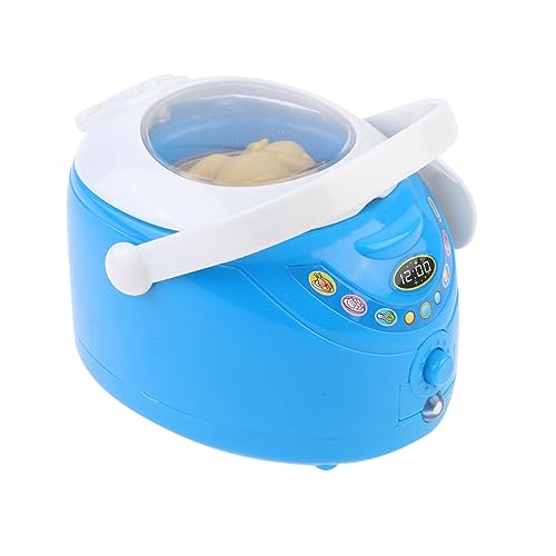 HOOTNEE Mini Kochspielzeug für Blauer Reiskocher für Fantasievolles ohne Batterien Lernspielzeug für Kreative Rollenspiele und Simulierte Haushaltsgeräte für Jungen von HOOTNEE