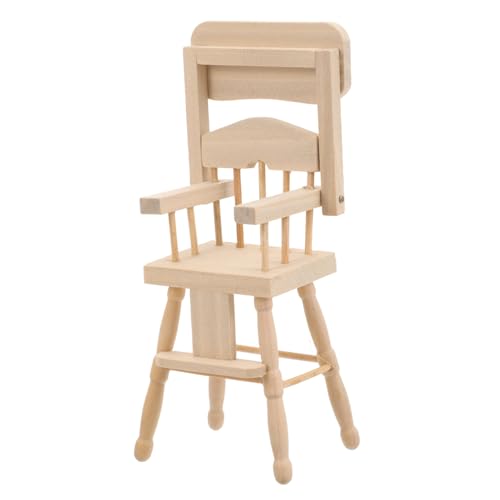 HOOTNEE Mini Möbel Szenenmöbel Entzückende Puppenmöbel Kinderzubehör Puppenhochstuhl Miniatur Hochstuhl Zum Basteln Dekorativer Miniatur Hochstuhl Miniatur Hochstuhl Für Figuren HOOTNEE Mini Möbel Szenenmöbel Entzückende Puppenmöbel Kinderzubehör Puppenhochstuhl Miniatur Hochstuhl Zum Basteln Dekorativer Miniatur Hochstuhl Miniatur Hochstuhl Für Figuren von HOOTNEE