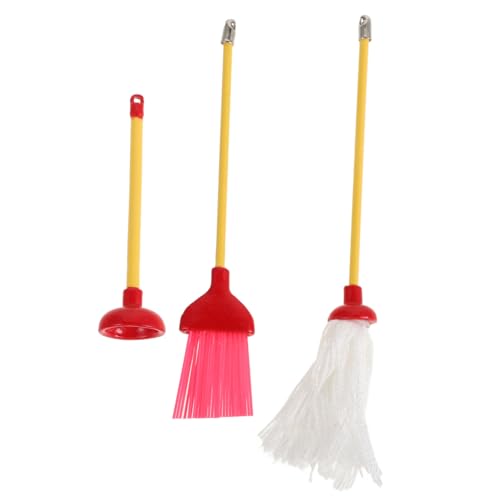 HOOTNEE Mini Mopp Modell, Kinderbesen, Mini Puppenhausmöbel, Mini Besen, Kleiner Besen, Kleinkindbesen, Puppenhausmöbel Bausatz, Spielzeugbesen HOOTNEE Mini Mopp Modell, Kinderbesen, Mini Puppenhausmöbel, Mini Besen, Kleiner Besen, Kleinkindbesen, Puppenhausmöbel Bausatz, Spielzeugbesen von HOOTNEE